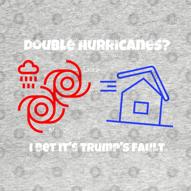 Double Hurricanes? I Bet It's Trump's Fault Anti-Trump by Lone Wolf Works